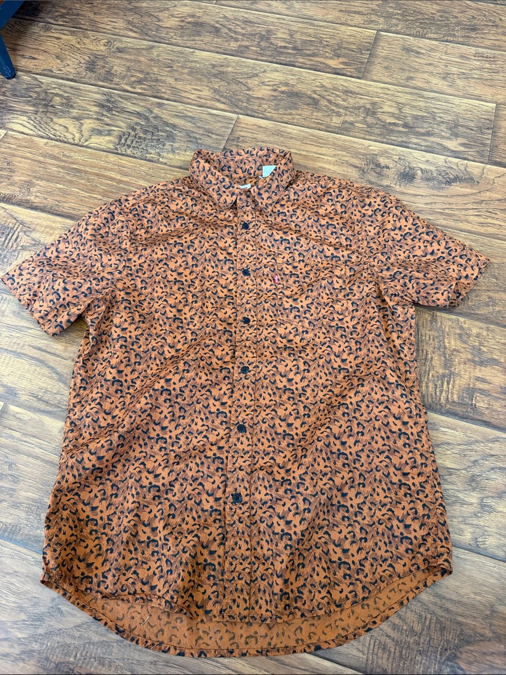 Levi’s animal print shirt